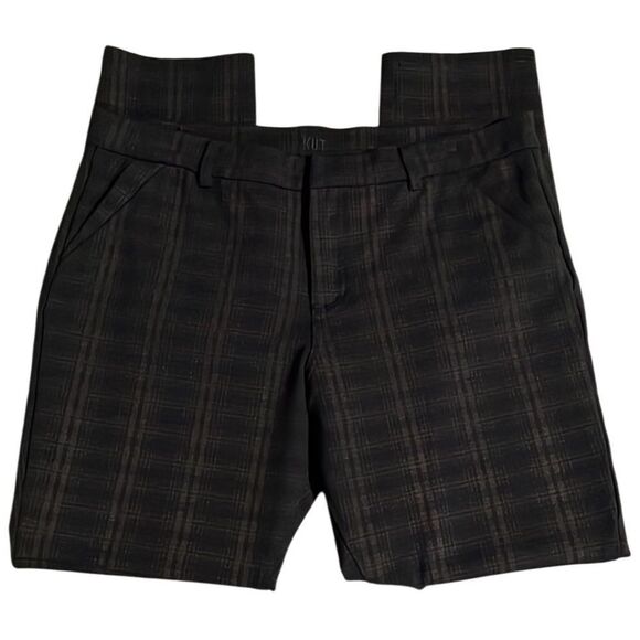 Kut from the Kloth Plaid Skinny Ponte Pants - Picture 1 of 11